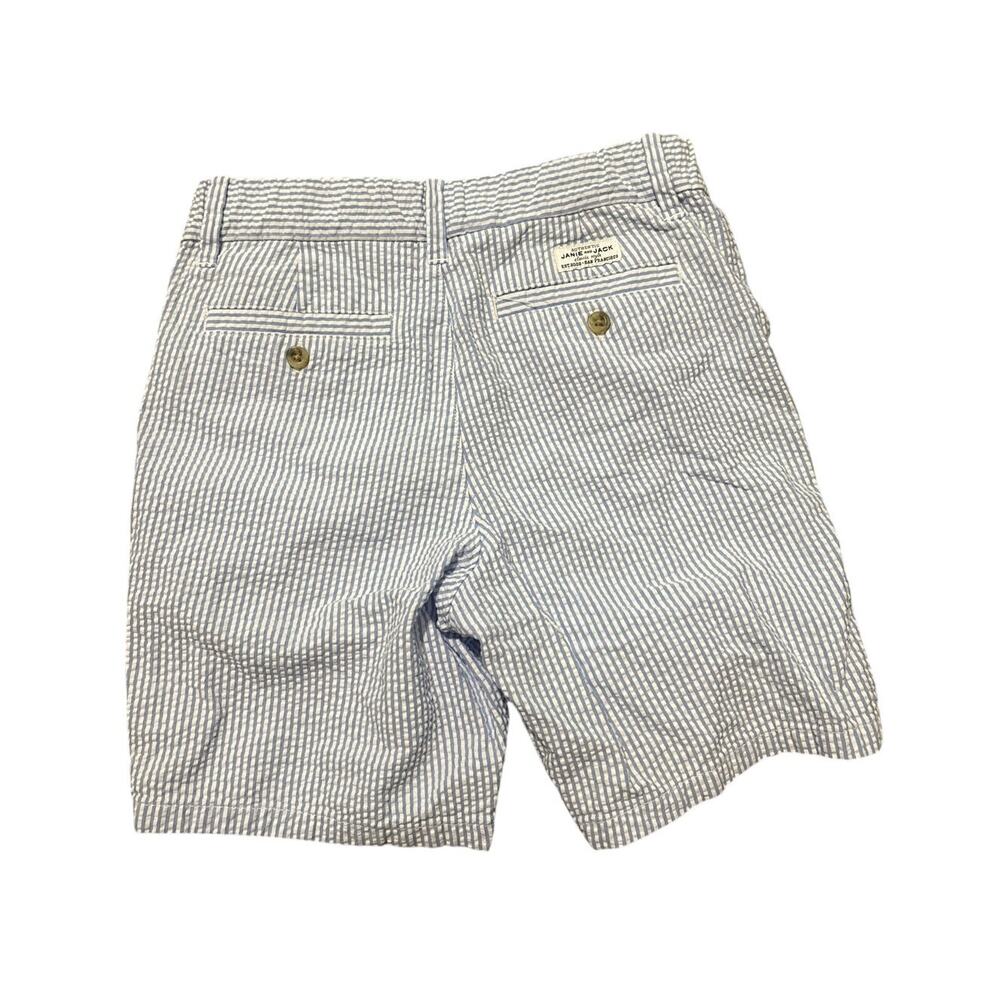 Janie and Jack Shorts 7 Seersucker